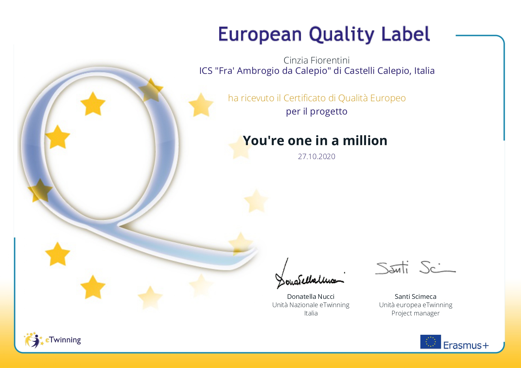 eu quality label you are one in a million page 0001